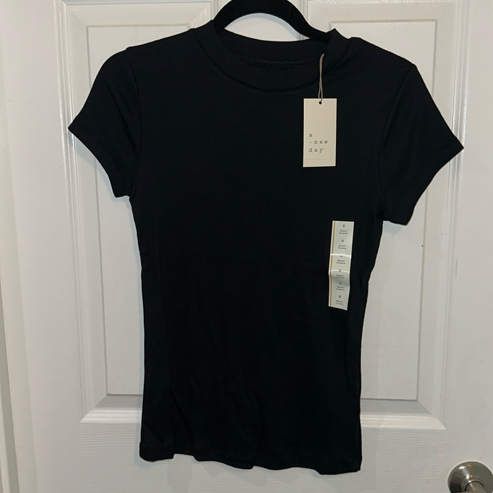 Lot of 5 Black Short Sleeve Shirts